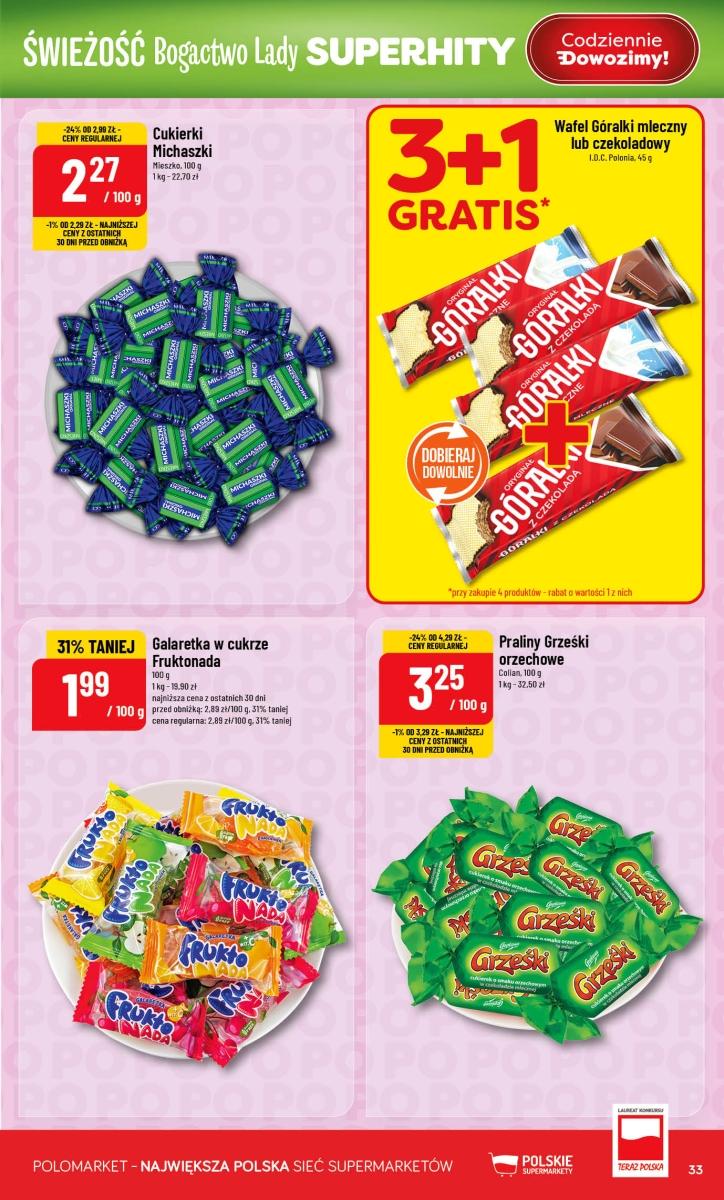 Gazetka promocyjna POLOmarket str. 33