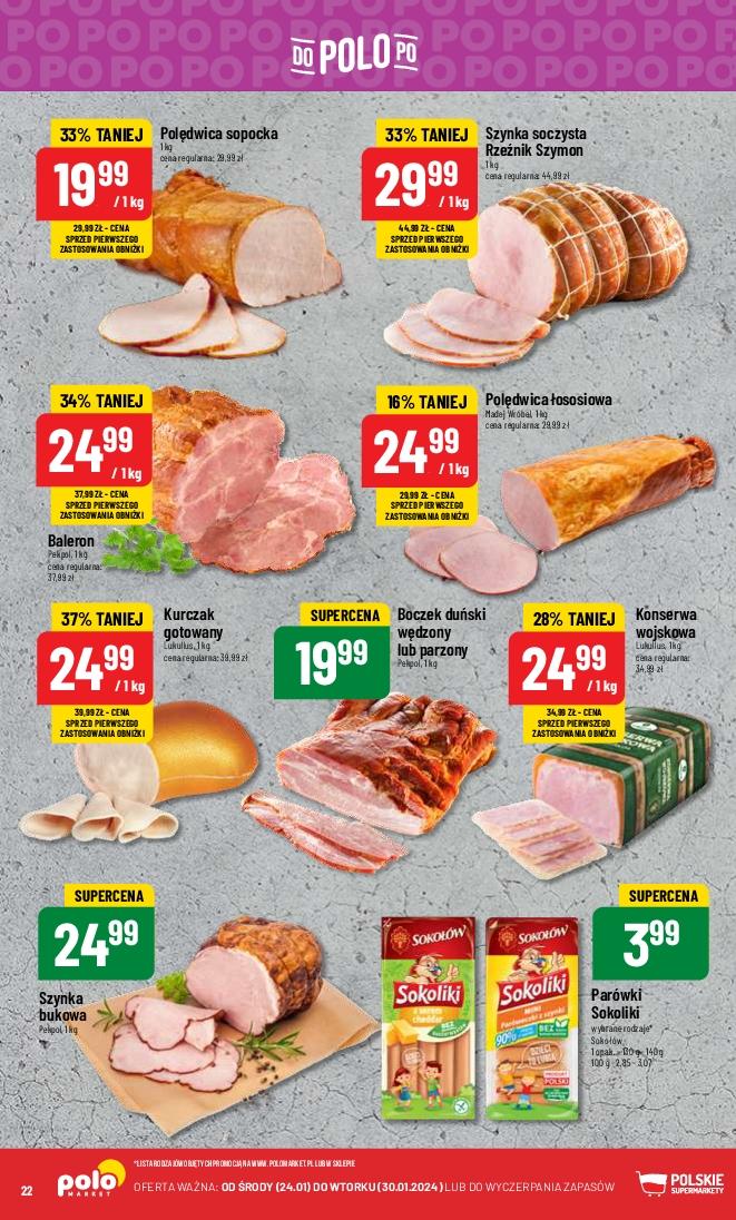 Gazetka promocyjna POLOmarket str. 22