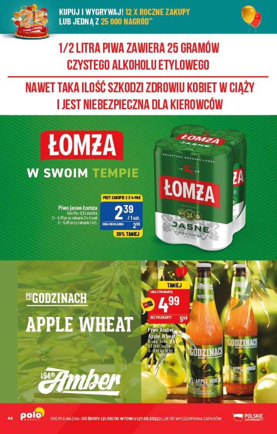 Gazetka promocyjna POLOmarket str. 44