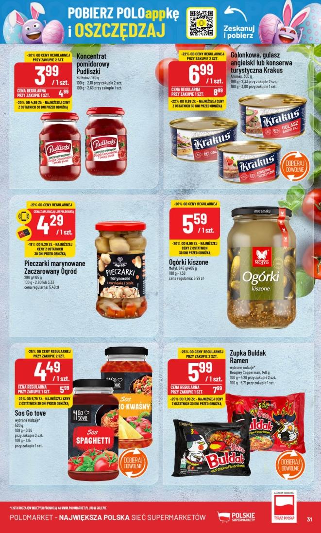 Gazetka promocyjna POLOmarket str. 31