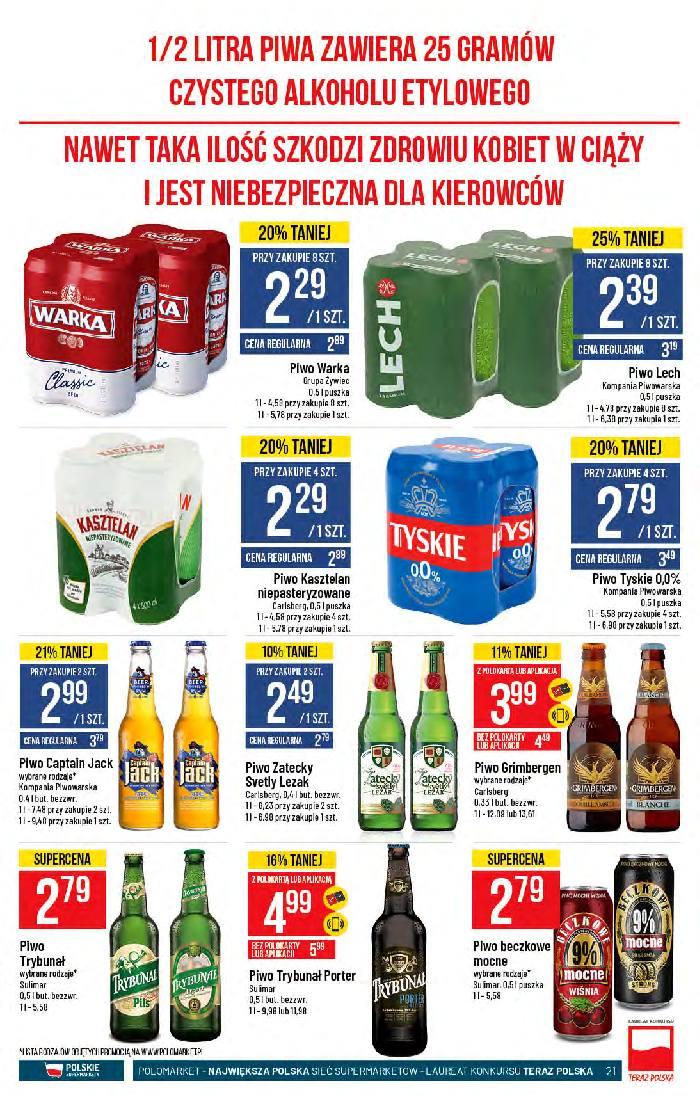 Gazetka promocyjna POLOmarket str. 21