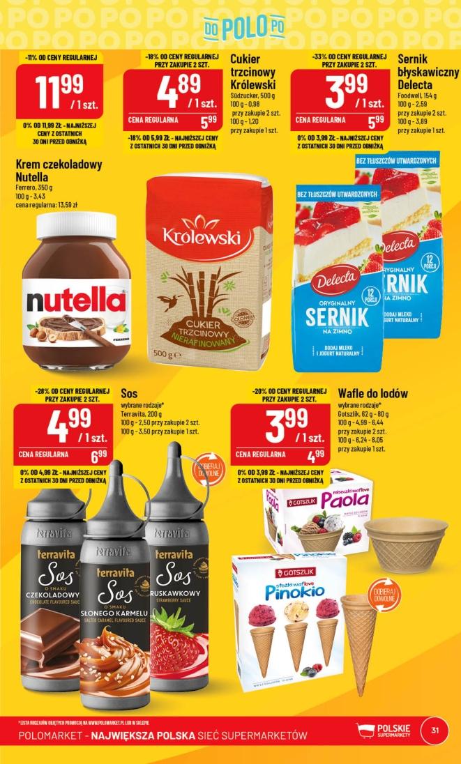 Gazetka promocyjna POLOmarket str. 31